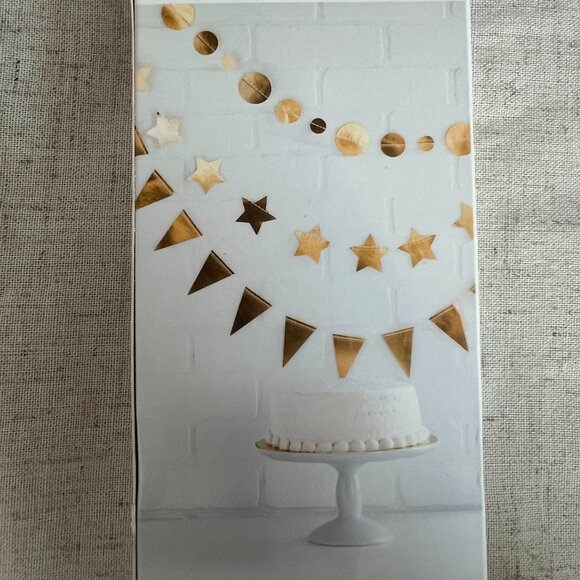 Paper Love Mini Banner Set - Gold | Perfect for Gender Reveals, Birthdays - Picture 5 of 11